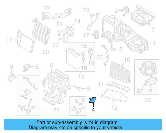 Adjust Motor 561-907-511-B - View 6
