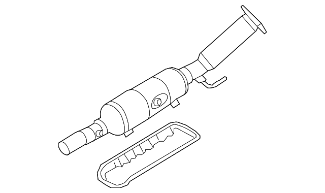 Converter & Pipe 1J0-254-506-R - View 4