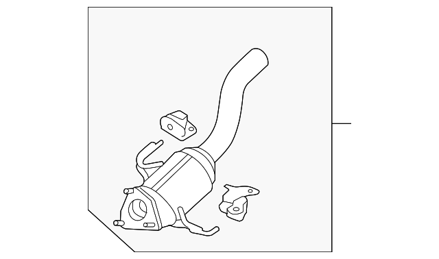 Catalytic Converter 7L8-254-400-HX