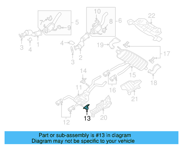 Rear Muffler Rear Bracket 7L6-253-144-C - View 26