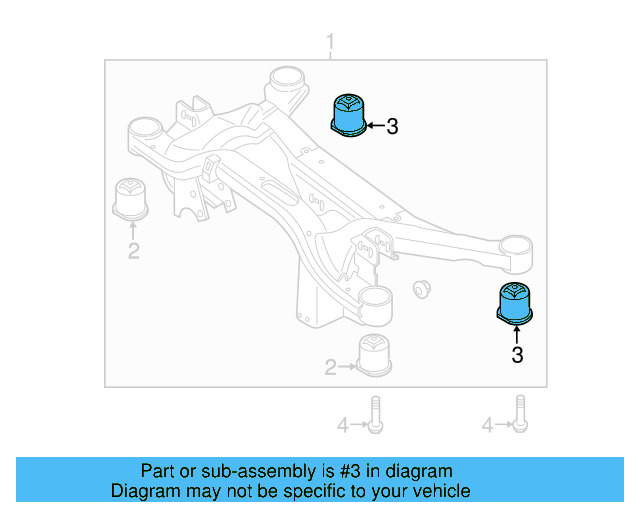 Suspension Cross 5Q0-505-145-E - View 8