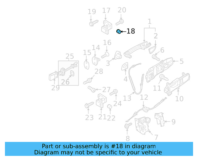 Hinge 7N0-831-402-D - View 29