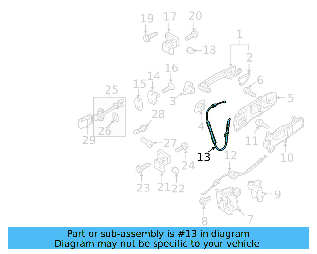 Cable 5N0-837-017-E - View 49