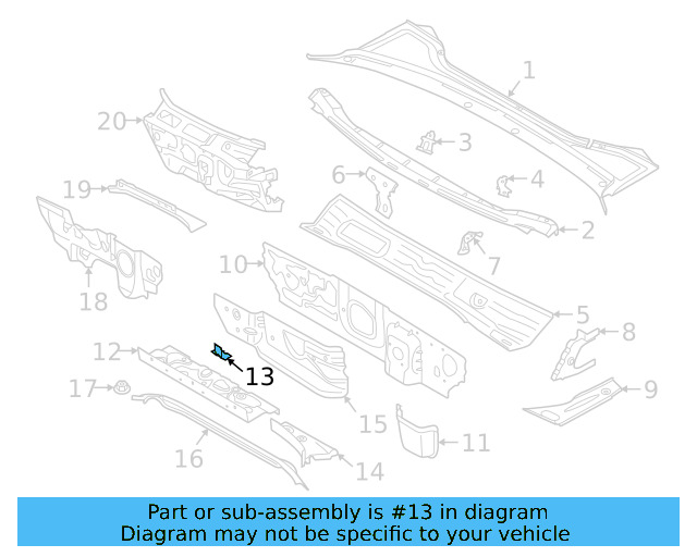 Bracket 1K0-805-517-B - View 23