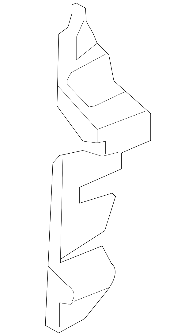 Air Deflector 7B0-121-281 - View 2