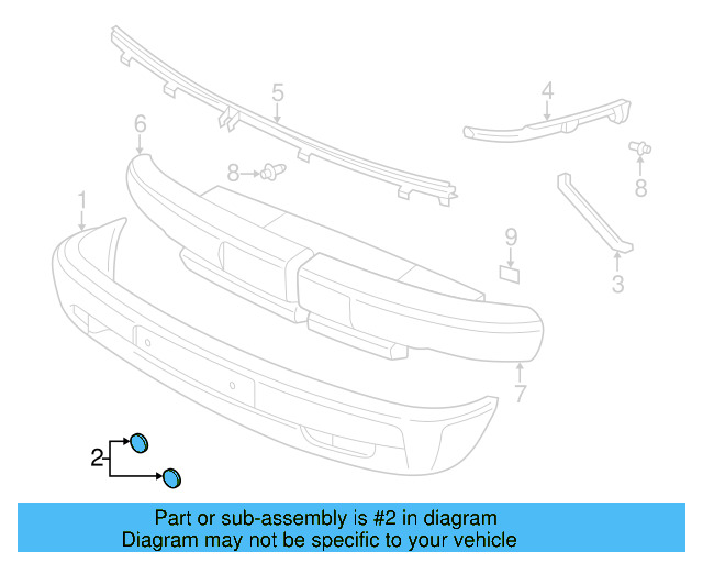 Bumper Cap 701-807-179-2BC - View 6
