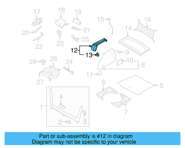 Trim Cover 1K6-867-761-P-7G8 - View 2