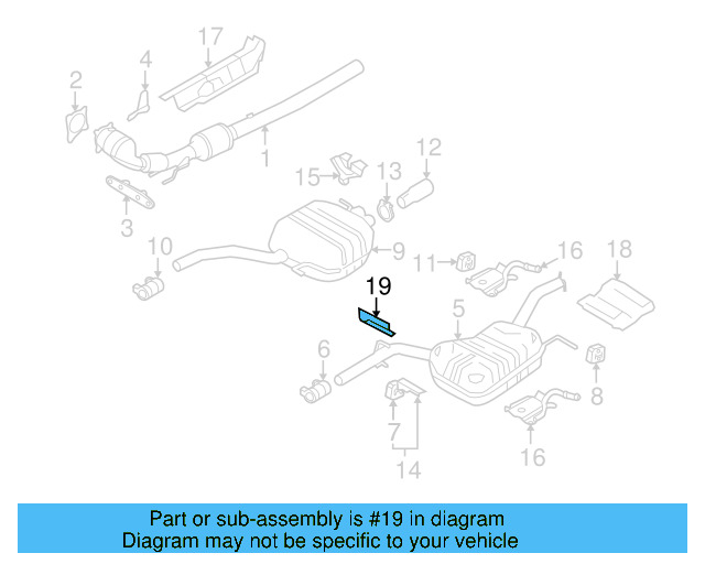 Heat Shield 3C8-825-715-B - View 7