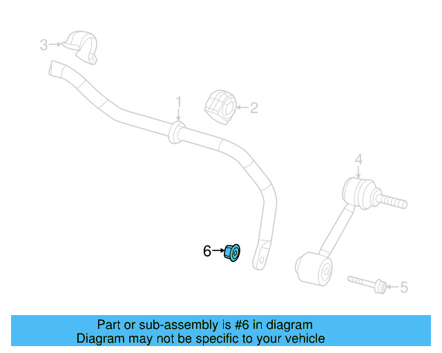Stabilizer Link Lock Nut N-102-861-10 - View 4
