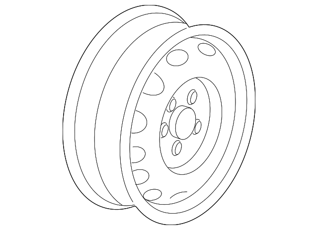 Wheel, Alloy 1T0-601-025-M-8Z8 - View 20