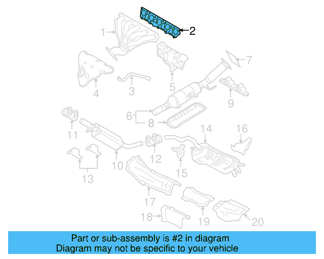 Manifold Gasket 07K-253-039-C - View 14