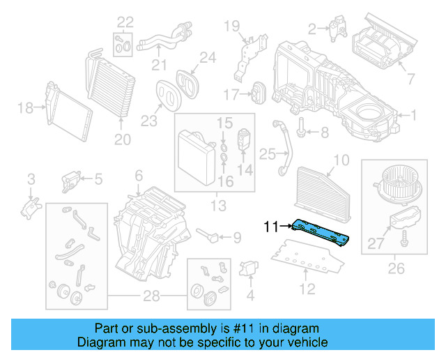 Air Filter Holder 561-819-422 - View 7