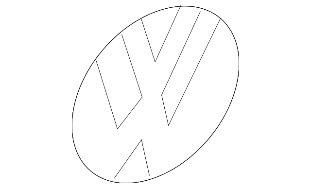 Hatch Emblem 1K9-853-630-A-ULM