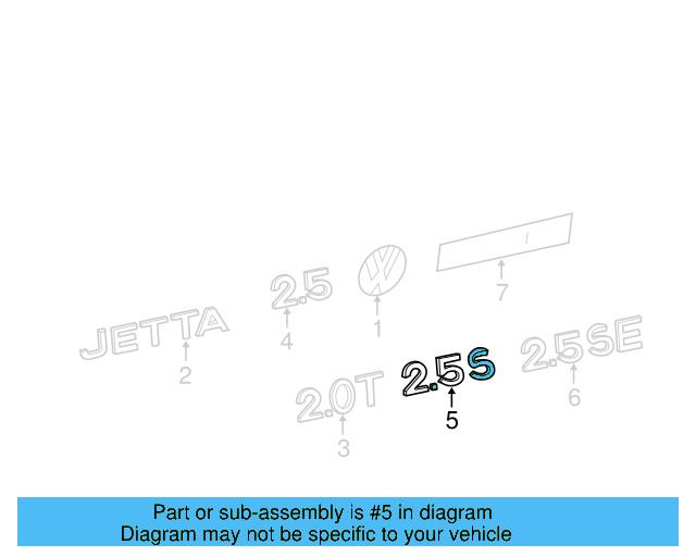 Nameplate 1K9-853-675-G-739
