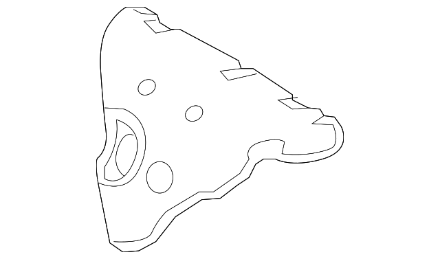 Exhaust Manifold Heat Shield 07K-253-041-B