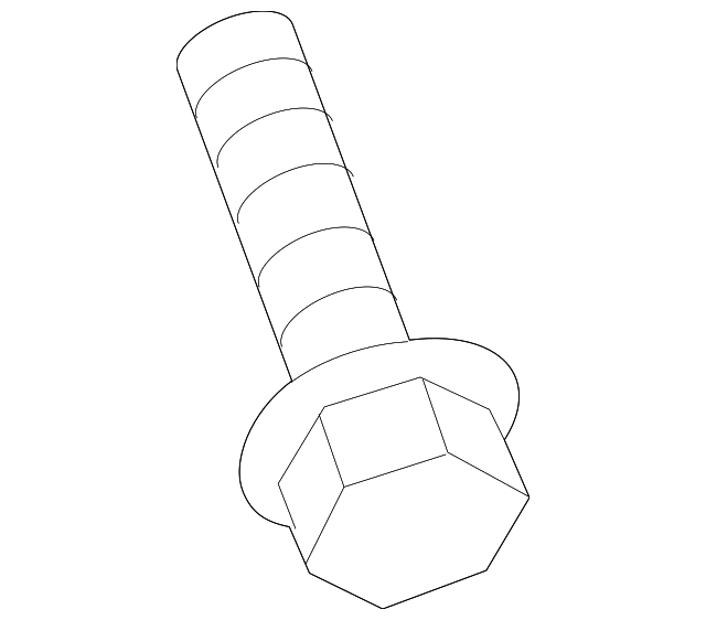 Knee Air Bag Bolt N-106-843-01