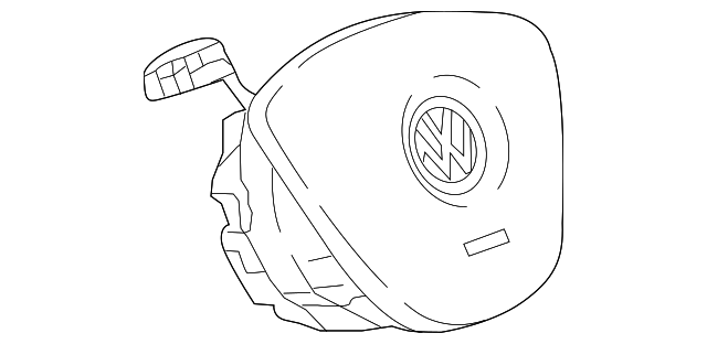 Driver Air Bag 5NN-880-201-L-HVF - View 3