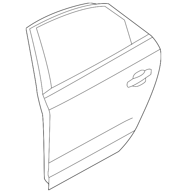 Door Shell 561-833-056-E - View 3