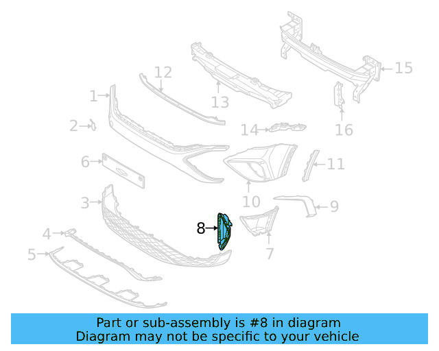 Side Trim 2GJ-853-211-9B9 - View 5