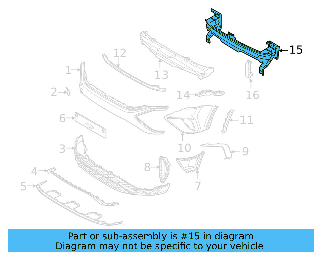 Impact Bar 2GJ-807-109-K - View 3