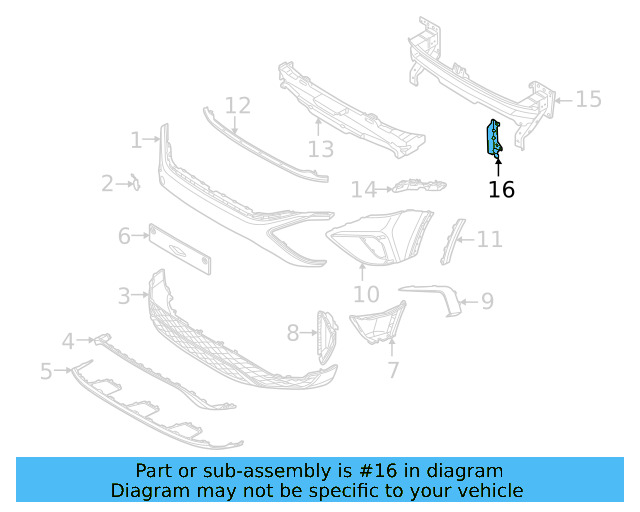 Impact Bar Reinforcement 2GJ-807-816 - View 3