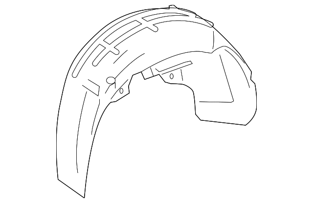 Wheelhouse Liner 5K0-810-972-D - View 2