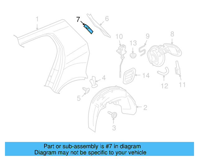Reinforcement 5K6-809-665 - View 9