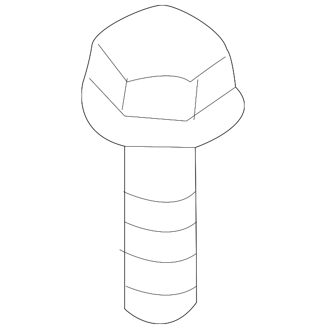 Strut Mount Bolt N-101-277-07