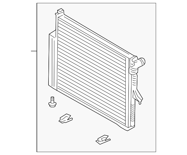 Radiator 7L6-121-253-E - View 3