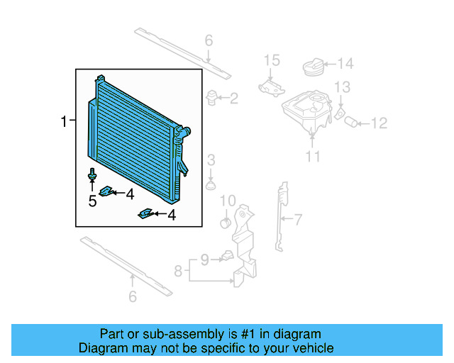 Radiator 7L6-121-253-E
