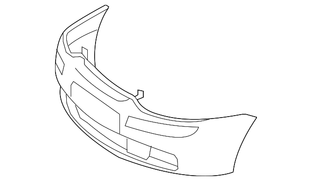 Bumper Cover (Unpainted) 1k0807217adgru