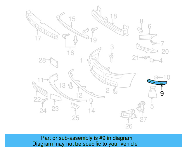 Molding (Unpainted) 1k0807655agru
