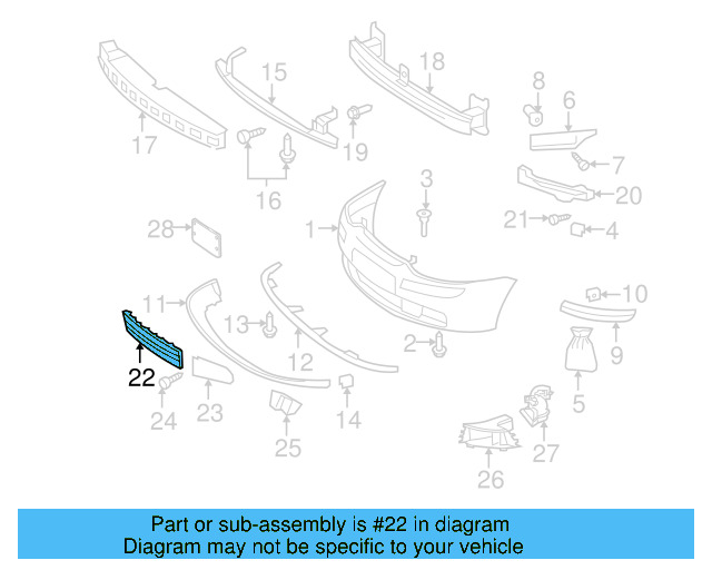 Grille 1K0-853-677-C-9B9 - View 8