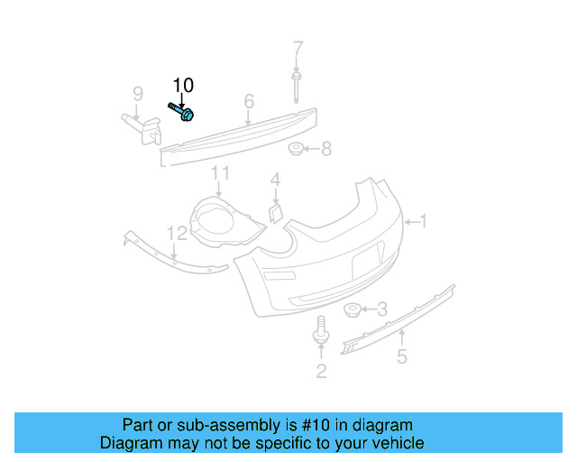 Energy Absorber Bolt N-100-632-05 - View 3