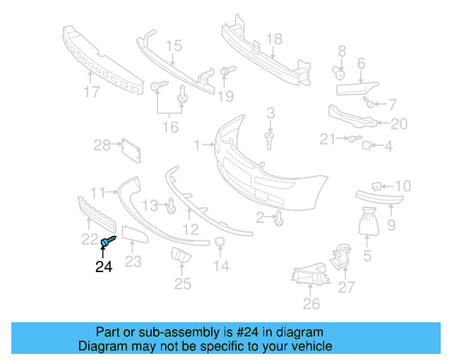 Air Grille Screw N-910-910-01 - View 9