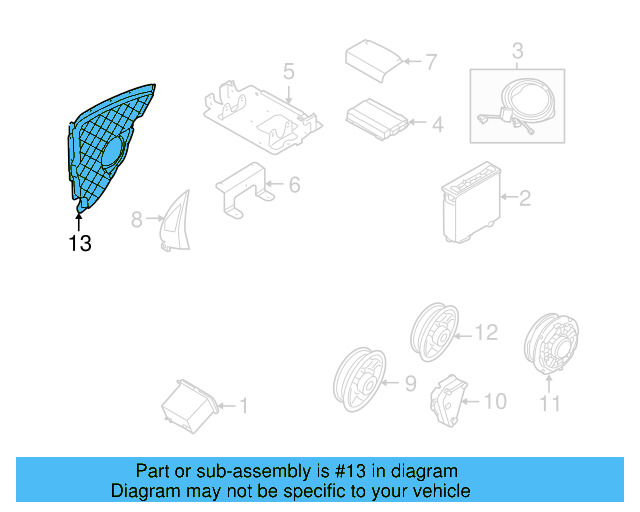 Mount Bracket 5K3-971-845-A - View 12