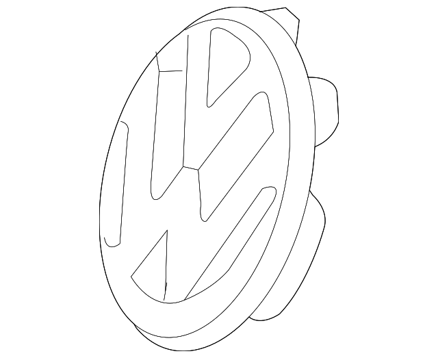 Emblem 1T0-853-601-A-FDY - View 16