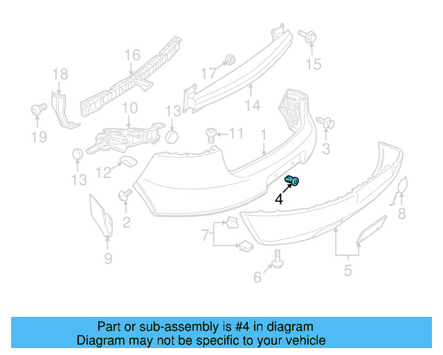 License Bracket Nut N-902-184-03 - View 29