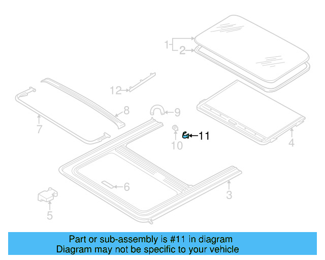 Drain Hose Clip 8D0-877-237 - View 11