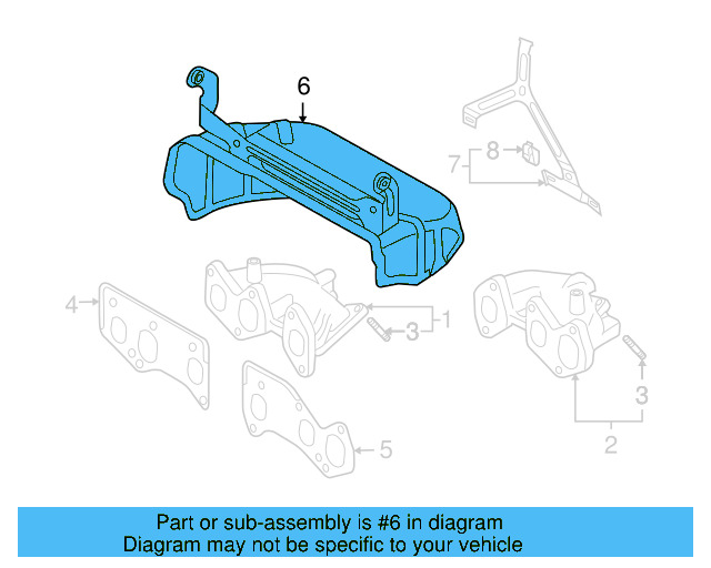 Heat Shield 022-253-035-L - View 2