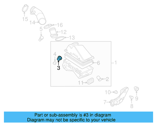Grommet 1J0-129-669 - View 17
