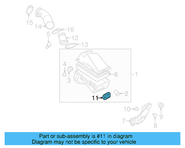 Intake Pipe Gasket 1J0-129-625 - View 8
