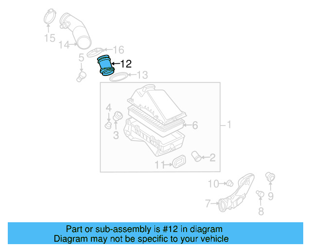 Mass Air Flow Sensor 071-906-461-B - View 20