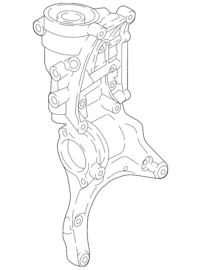 Alternator Bracket 06Q-903-143-A - View 6