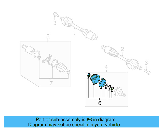 Outer Boot 7L0-498-203 - View 17