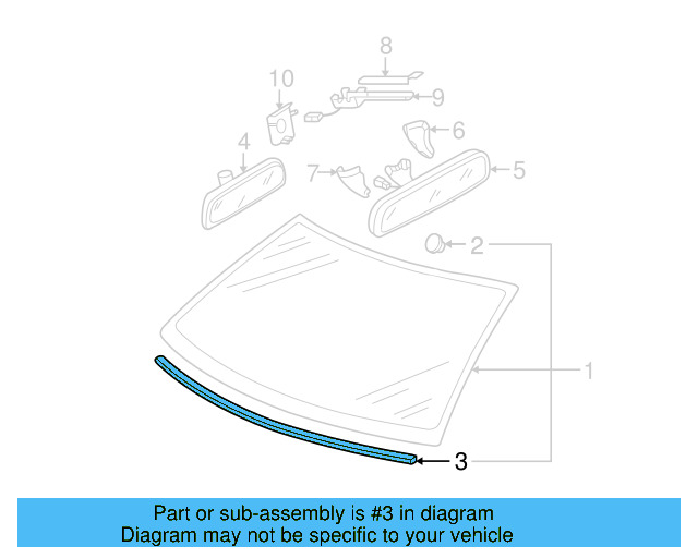 Mirror Support 6N0-845-543 - View 69