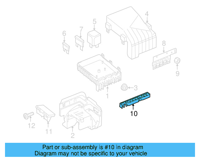 Cable Guide 3C0-971-848-E - View 14