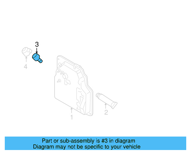 Drain Plug 01M-321-432-A - View 6