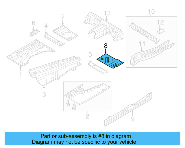 Floor Extension 7P0-803-205 - View 5