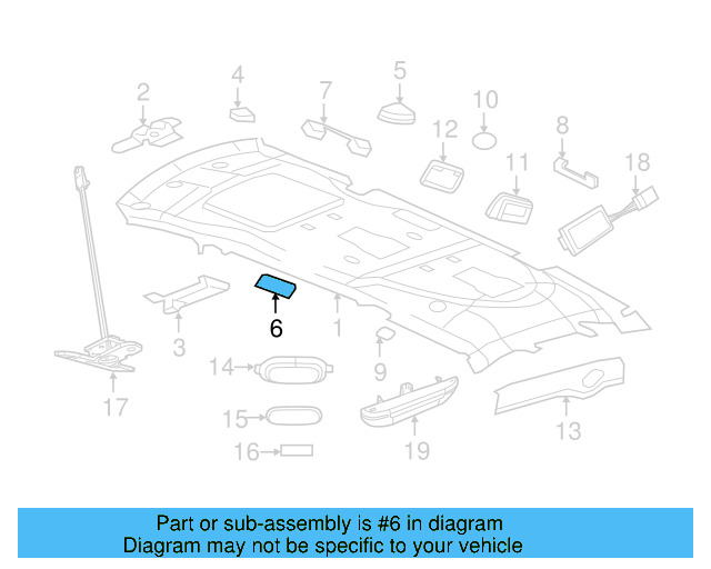 Grip Handle 7B0-857-607-B-HDA - View 8